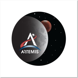 Artemis Mission Posters and Art